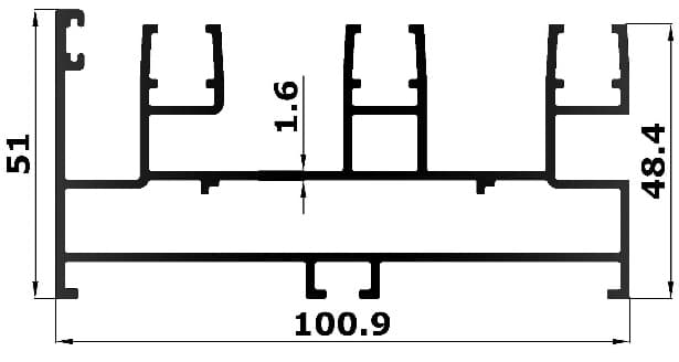 BL-29-07 - Three Track Frame