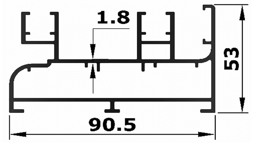 BL-37-14 - Two Track Frame