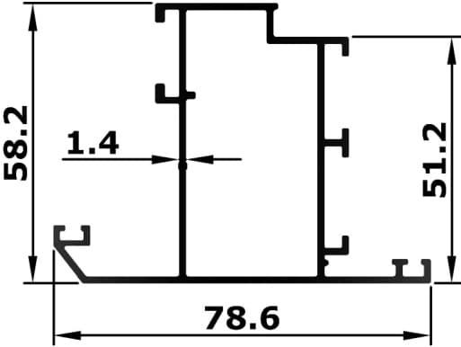 BL-50-02 - Window Outward Sash
