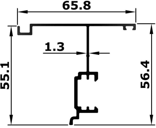 BL-50-04 - False Mullion