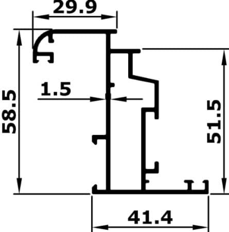 BL-50-05 - Window Inward Sash